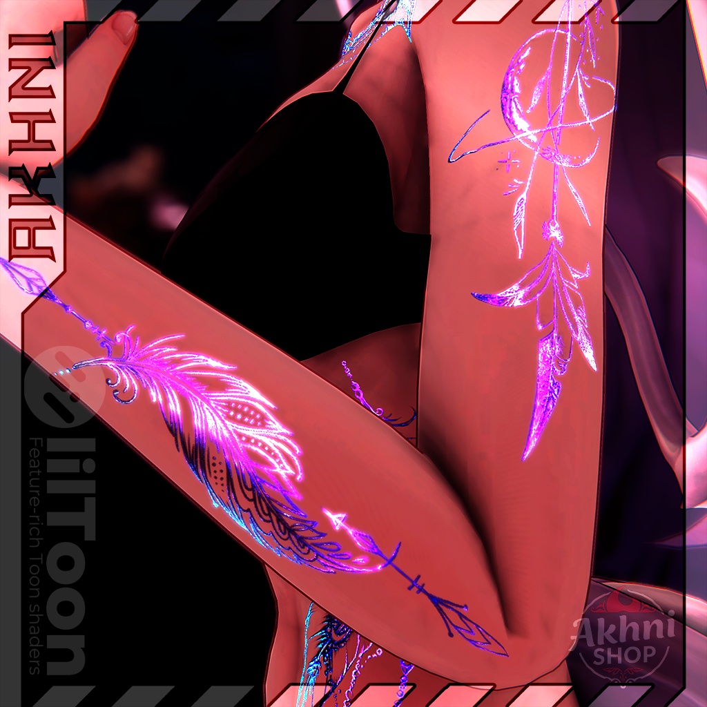 Dreamcatcher’s Feather Tattoos/ ドリームキャッチャーの羽 🪶✨