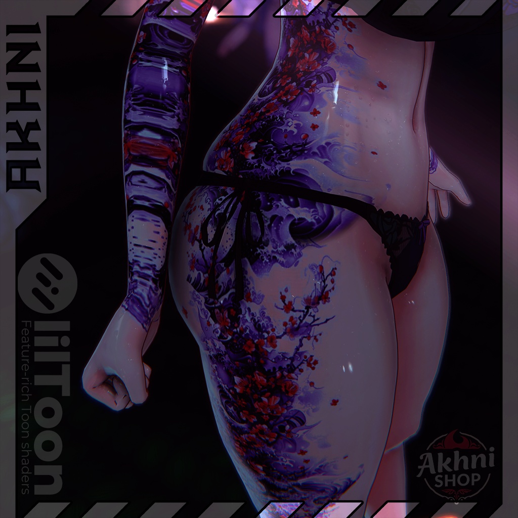 Sakura Surge Tattoo / 桜のうねり 🌸🌊