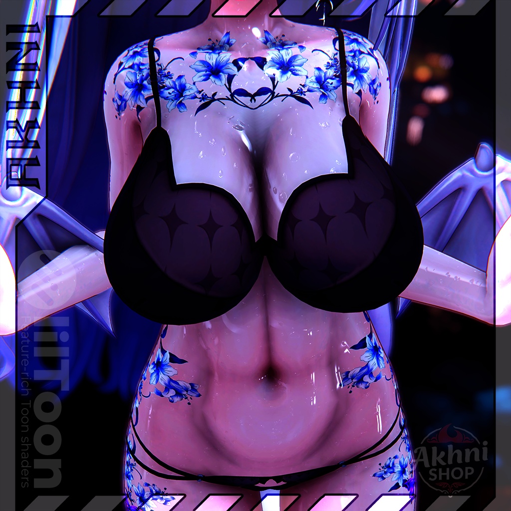 Flower of the Moonlit Sky Tattoos / 月夜の花 🌺🌙