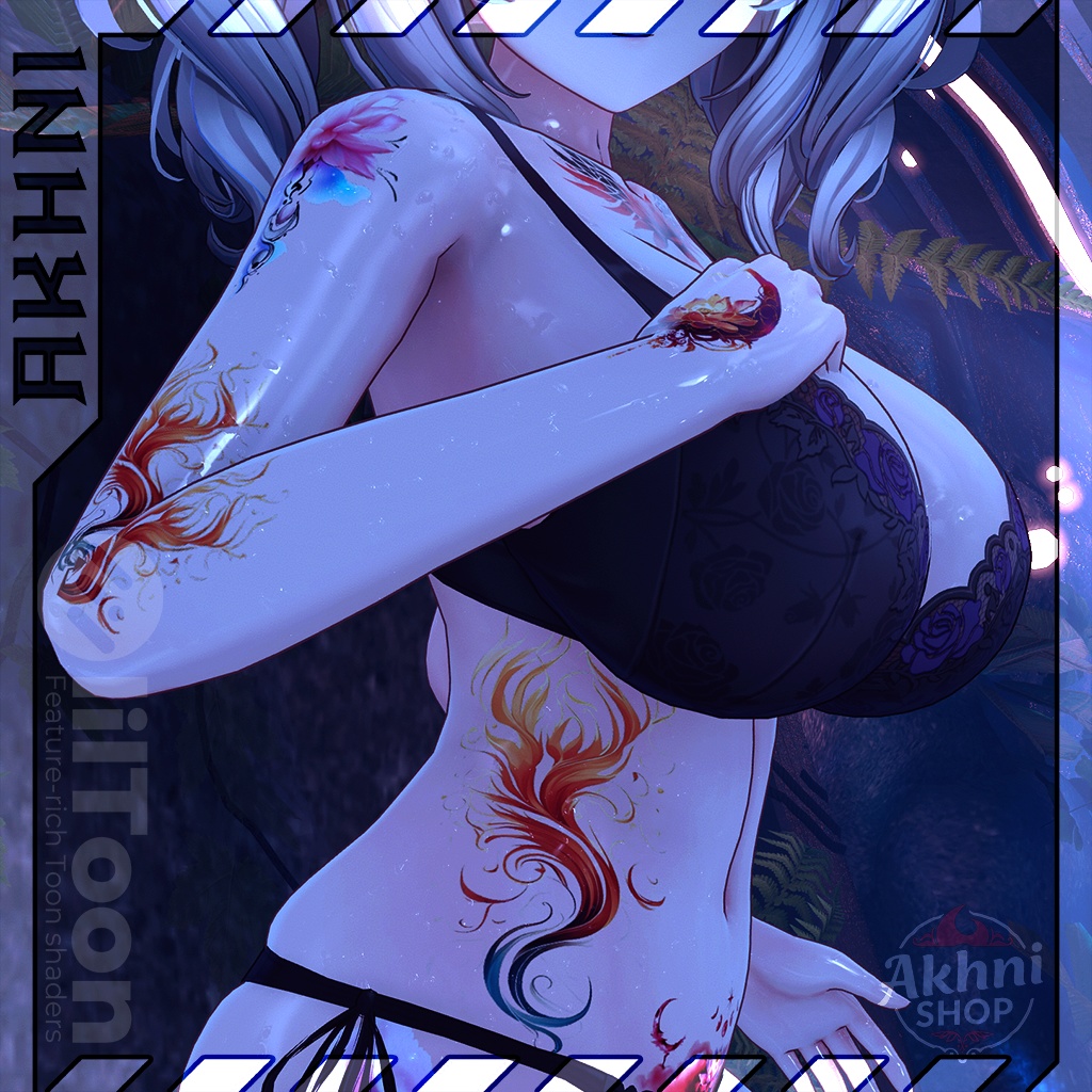 Mystic Lotus Moon Tattoos / 神秘の蓮月 🌙🪷