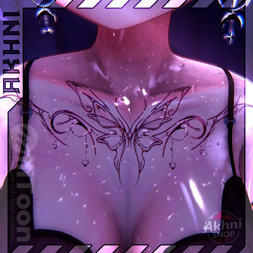 Moonbow Flight Tattoos / 月虹の飛翔  🌙🦋