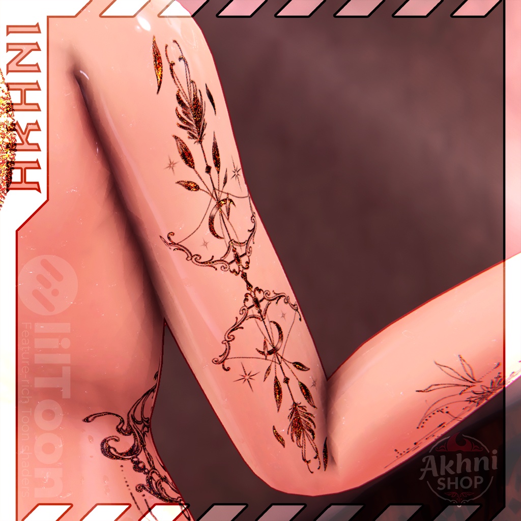 Moonlit Goddess Tattoos / 月光の女神 🌙👑