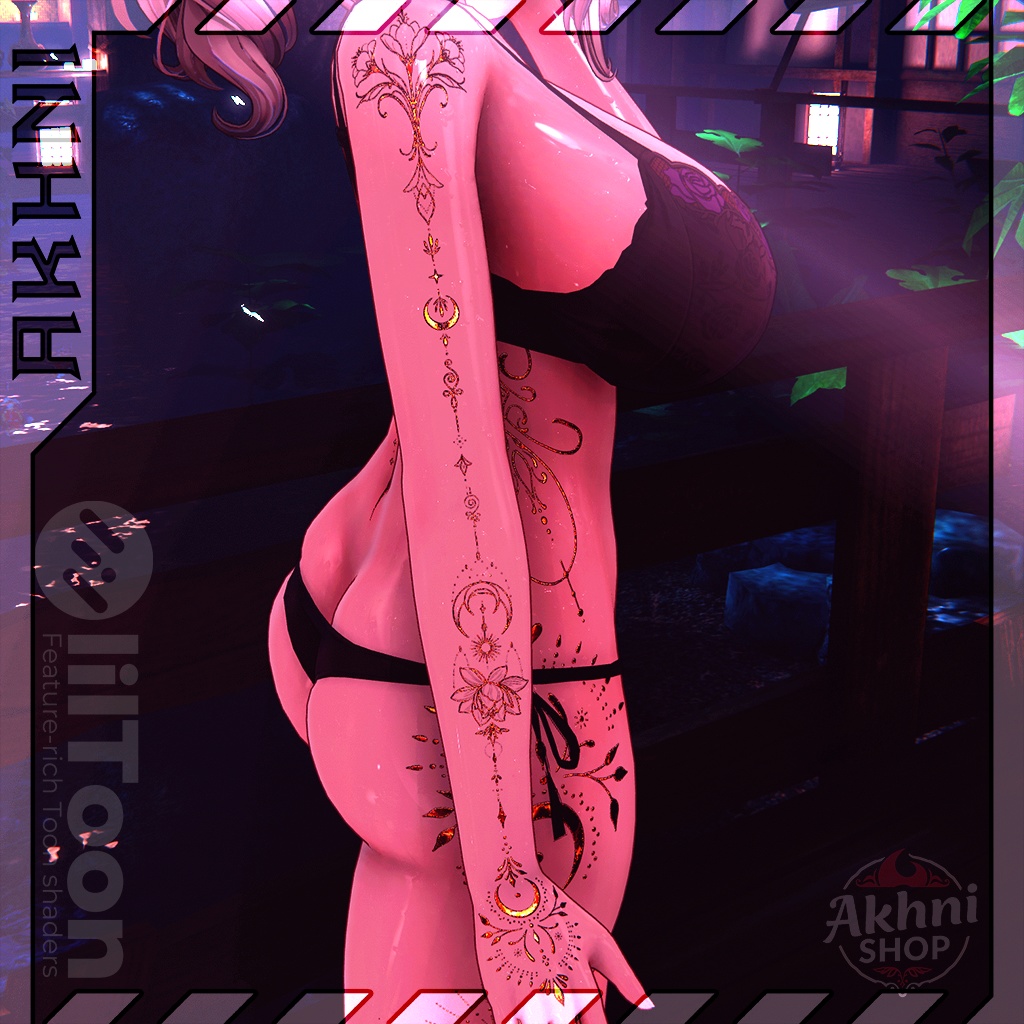 Shadowed Grace Tattoos / 影の優雅 🖤✨