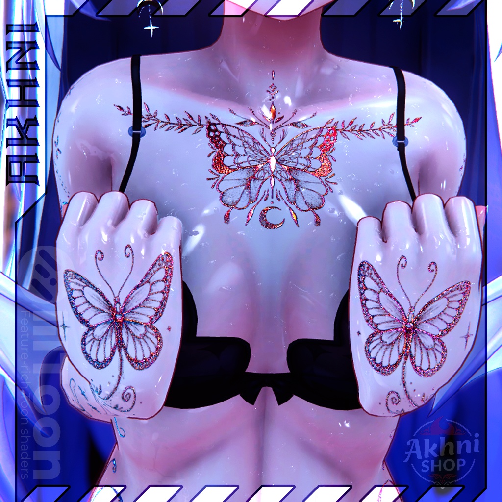 Butterfly Symphony Tattoos / 蝶の交響曲 🎶🦋