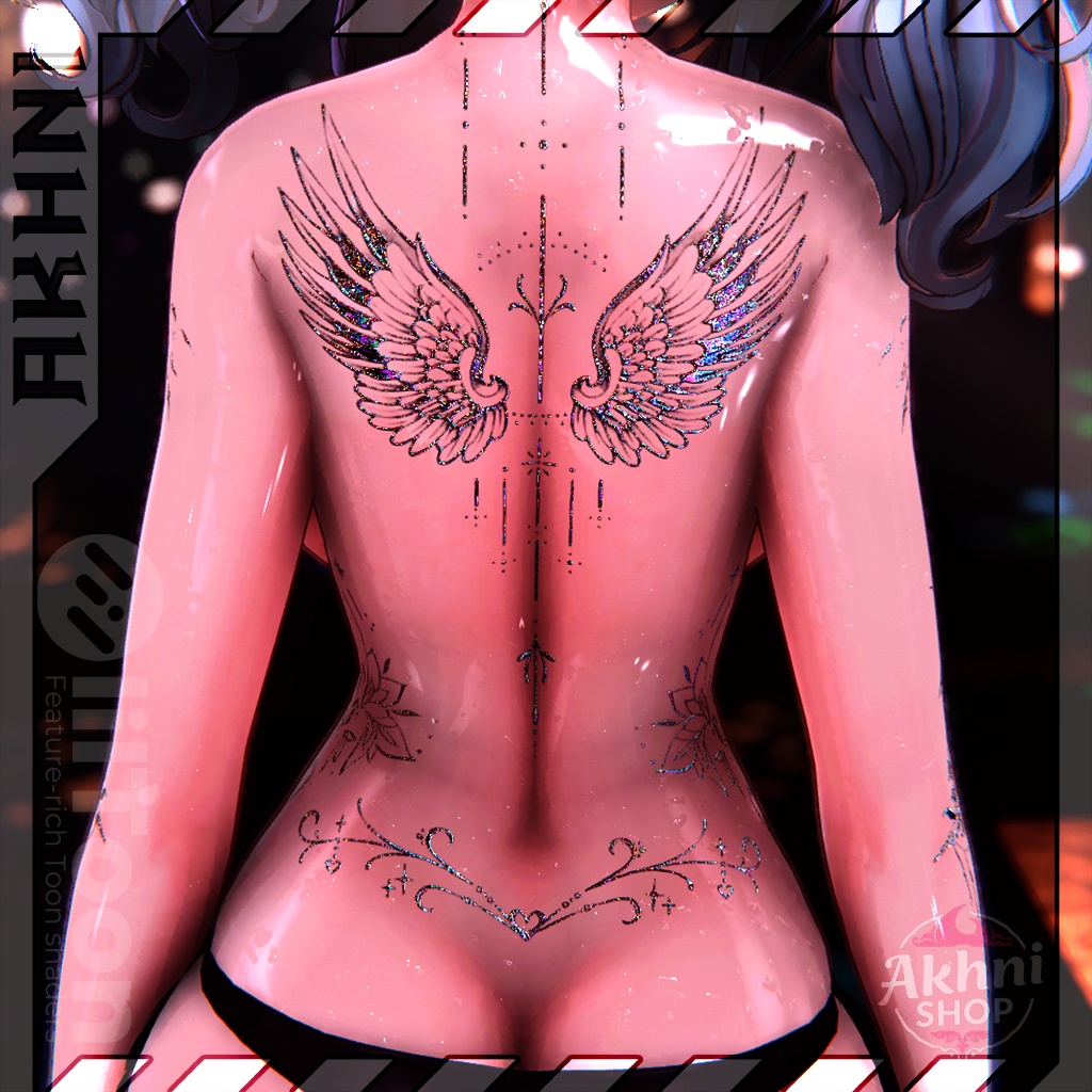 Sacred Silhouette Tattoos/  神聖なシルエット 🪽💫