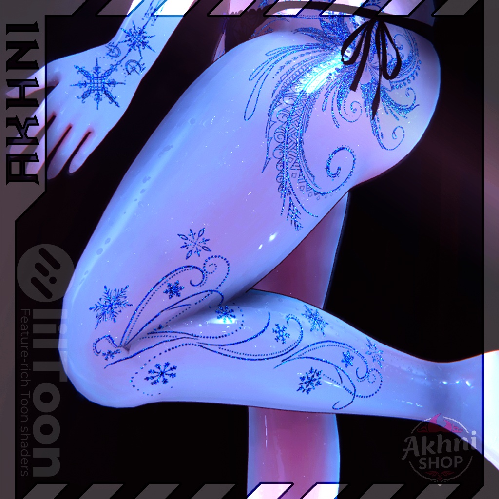 Breezing Freeze Tattoos / そよ風のフリーズ ✨❄️