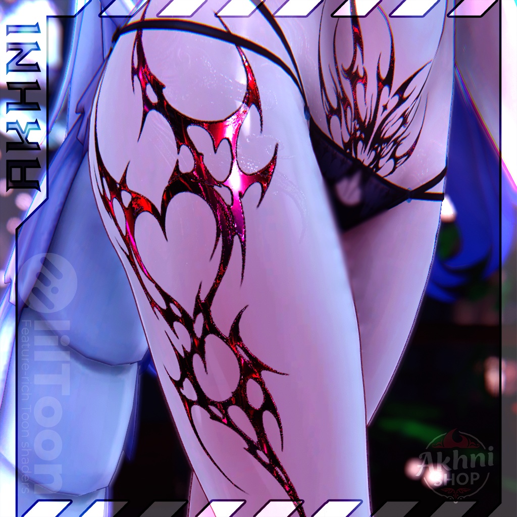Gentle Velvet Tattoos / 優しいベルベットタトゥー 🎀