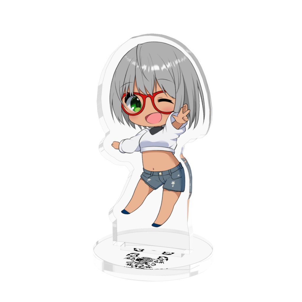 VTuber 銀髪のLevi 短髪 元気娘スタイル(VRoid体)