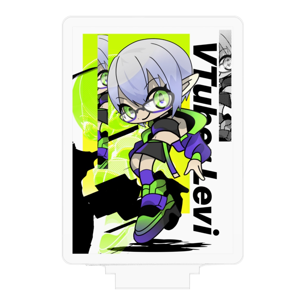 VTuber 銀髪のLevi ストリートファッションLevi アクリルフィギア