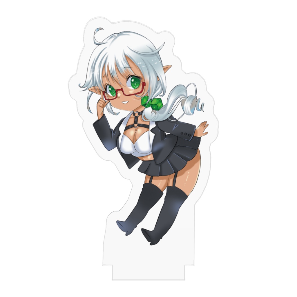 VTuber 銀髪のLevi Spike♡Heart衣装 Leviのアクリルフィギア