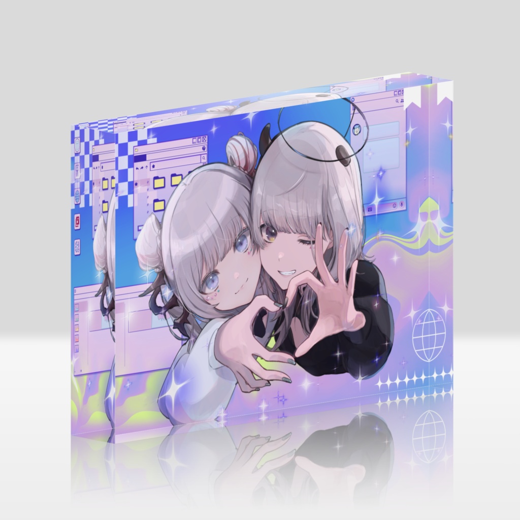 アクリルブロック【ナツメ・アリー×あかつきるきコラボ記念グッズ】