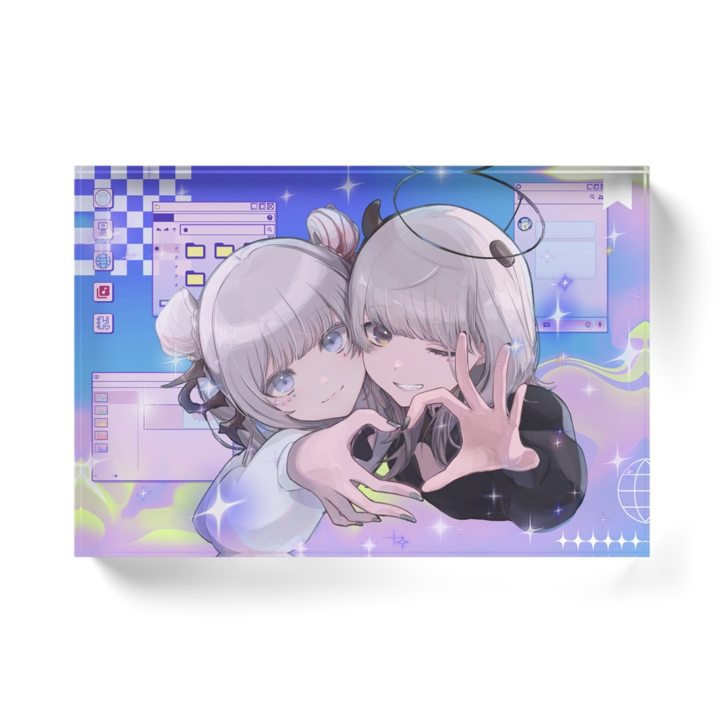 アクリルブロック【ナツメ・アリー×あかつきるきコラボ記念グッズ】