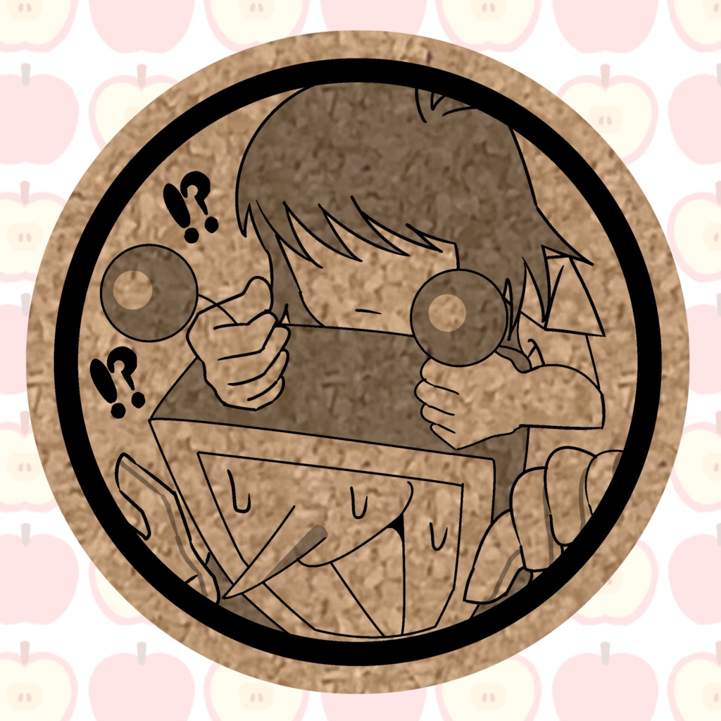 テナ×クリス コルクコースター