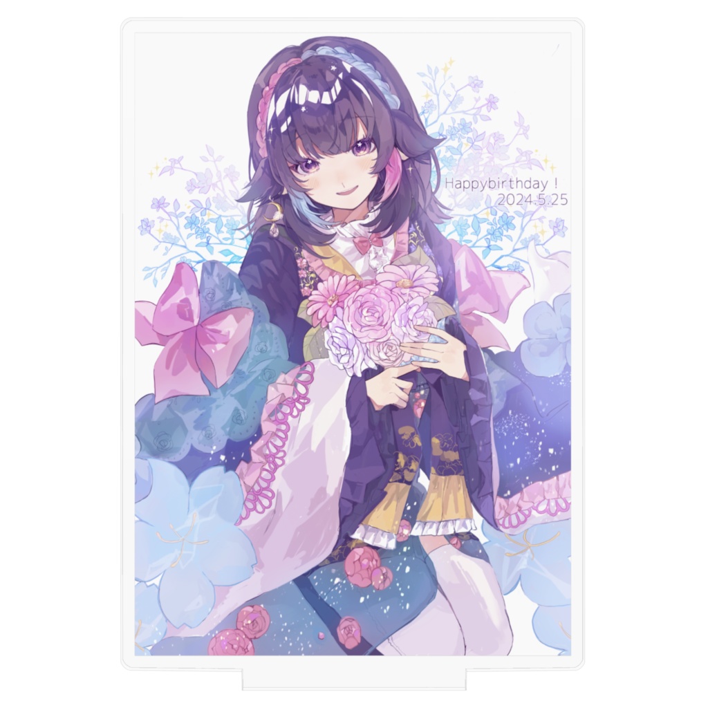 【 桜月海夜 】アクリルスタンド_誕生日記念2024