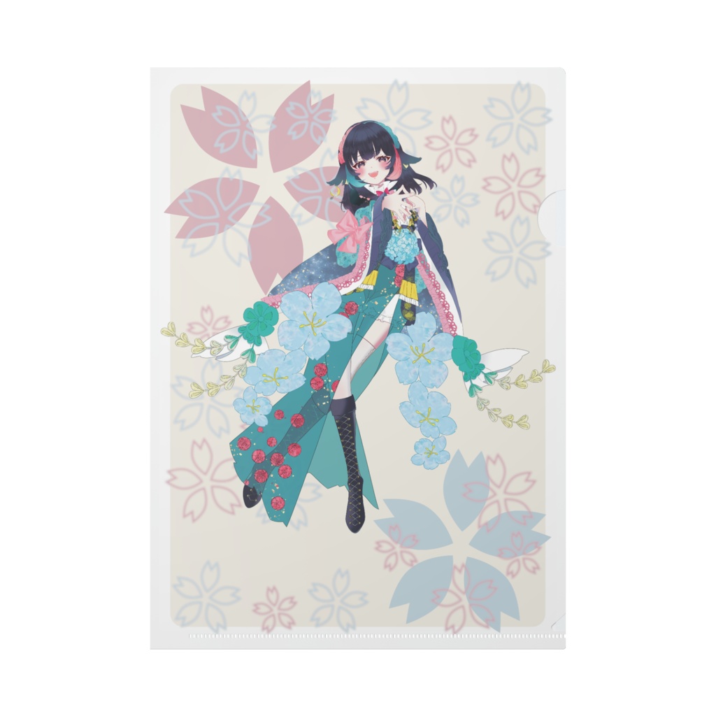 【 桜月海夜 】A4クリアファイル_誕生日記念2025