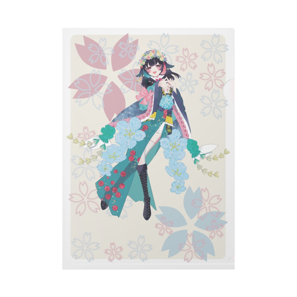 【 桜月海夜 】A4クリアファイル_誕生日記念2025