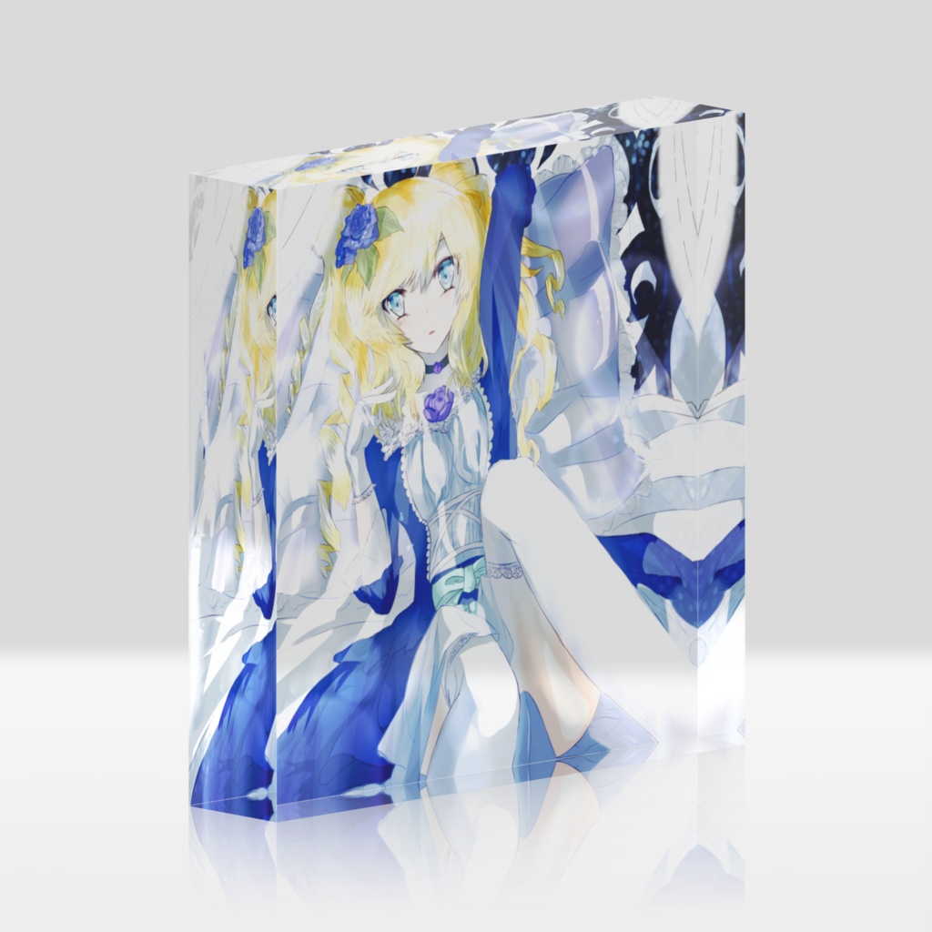 野薔薇姫さんのアクリルブロック
