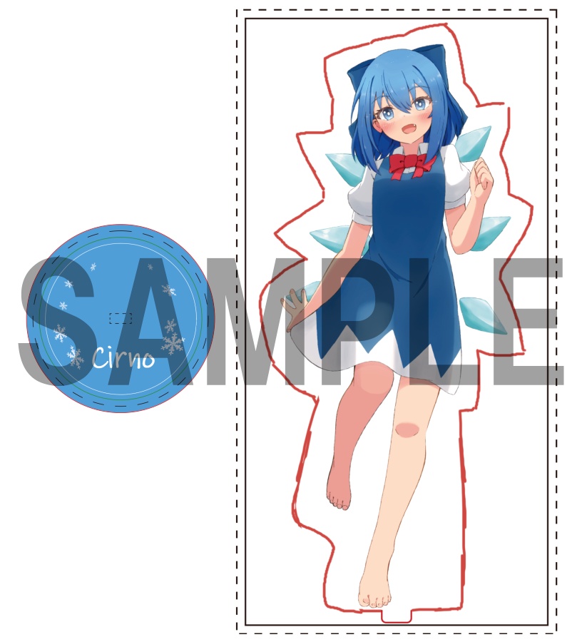 チルノちゃんアクリルスタンド