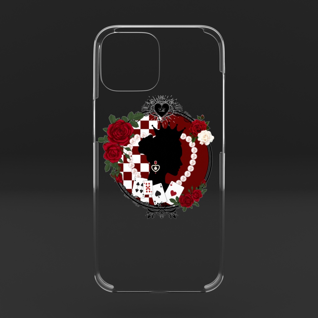 Alice Dream(Queen)★iPhoneケース(クリア)