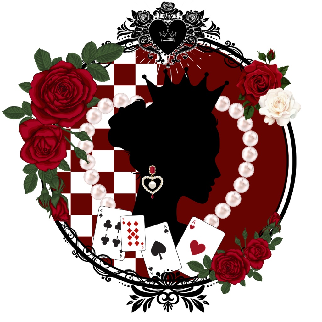 Alice Dream(Queen)★iPhoneケース(クリア)