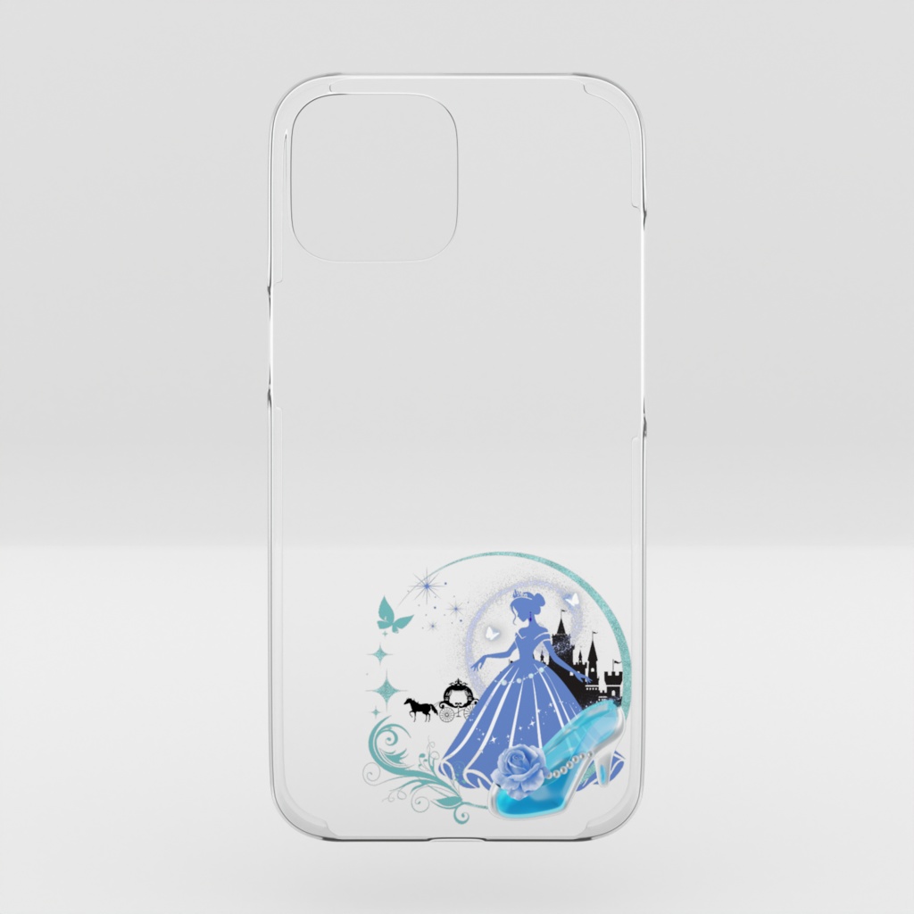 Cinderella（シンデレラ）★iPhoneケース（クリア）