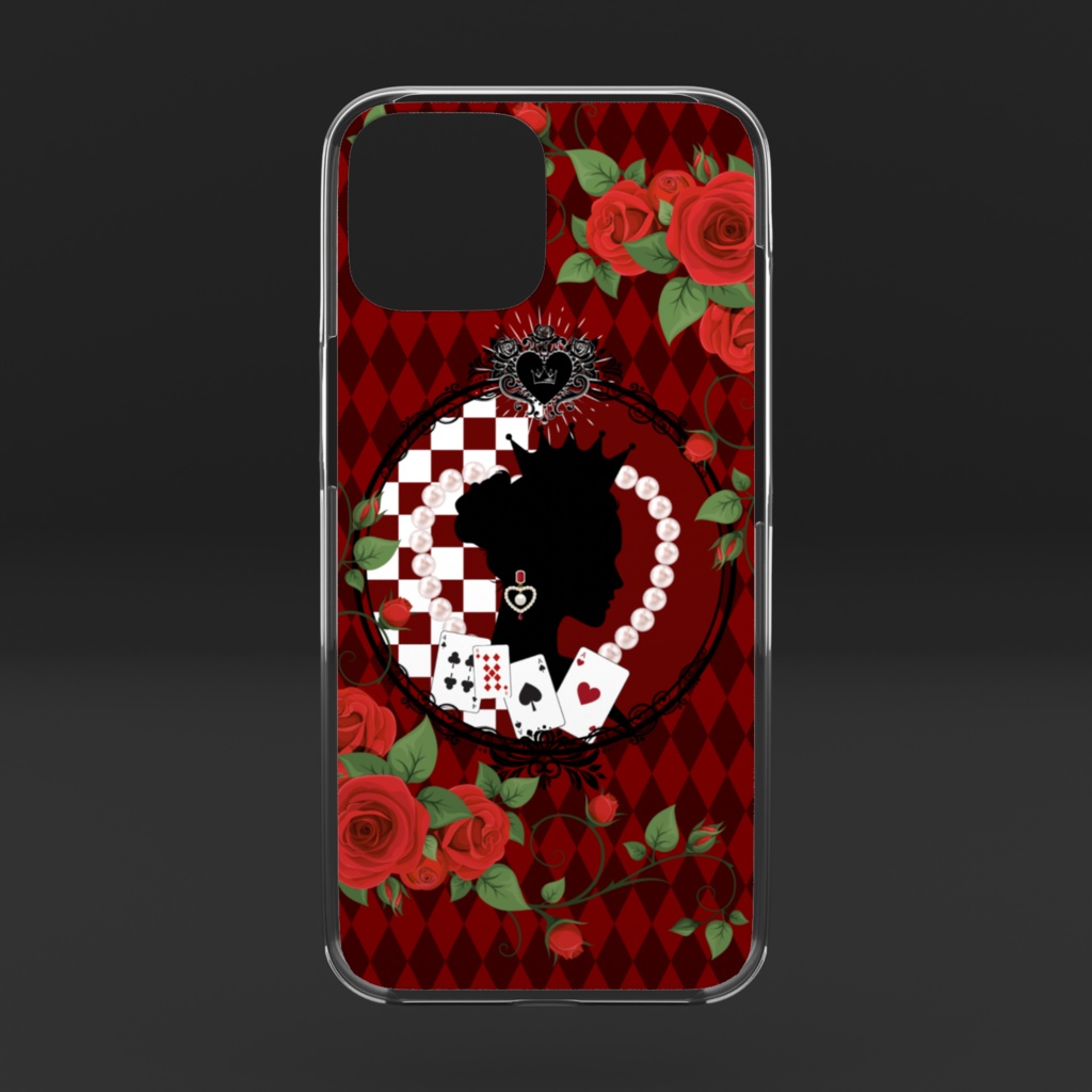 Alice Dream(Queen)★iPhoneケース(2)(クリア)