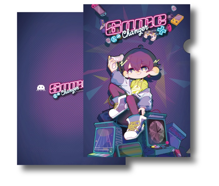 げむちぇんA4クリアファイル【Game Changer】