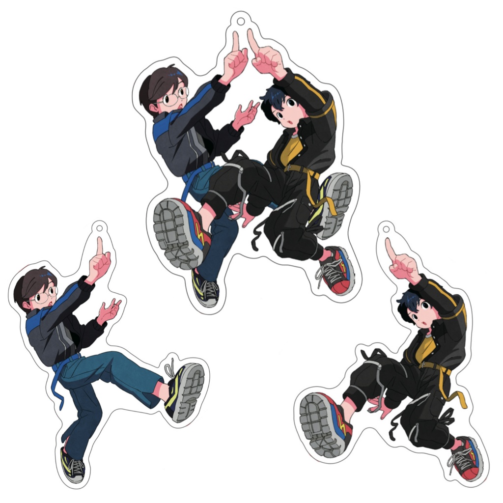 【MOKKAI!!】アクリルキーホルダー(全3種)(ランダム)