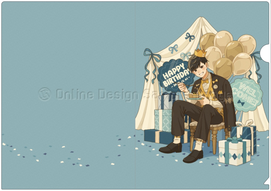 A4クリアファイル(生誕記念)(2025Ver.)