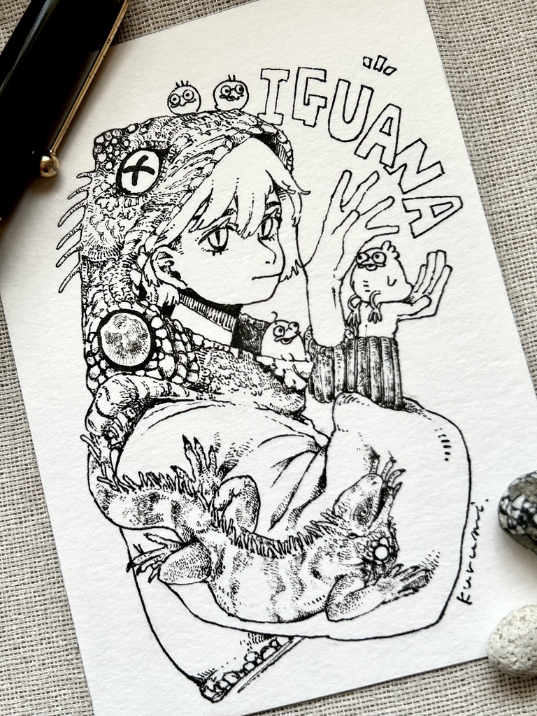 イグアナパーカーちゃん