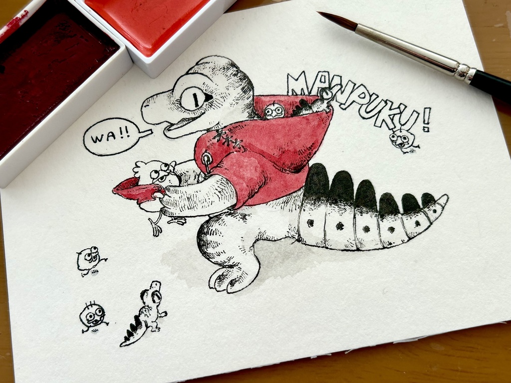 フードのお洋服