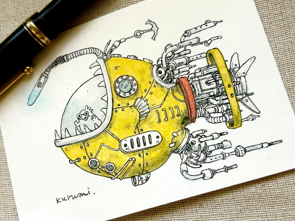 アンコウ潜水艦🐟