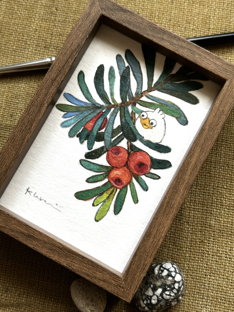 イチイ　墨線画🖌️