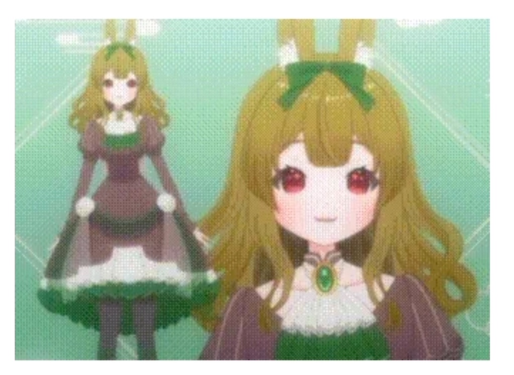 【Limited 1 Item・限定1点】Green Bunny-chan【Live2D Model】
