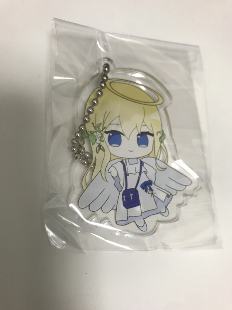 アクキー　アクリルキーホルダー　天使