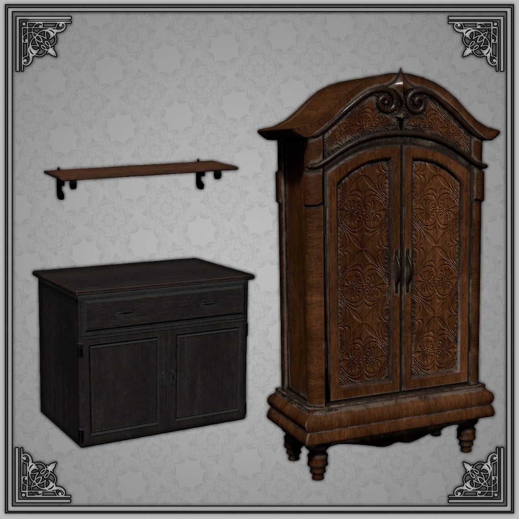 ファンタジー家具セット1