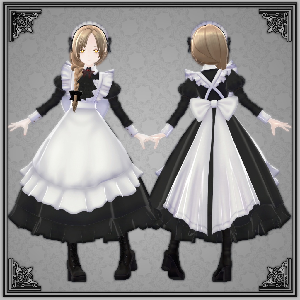 クラシカルメイドドレス