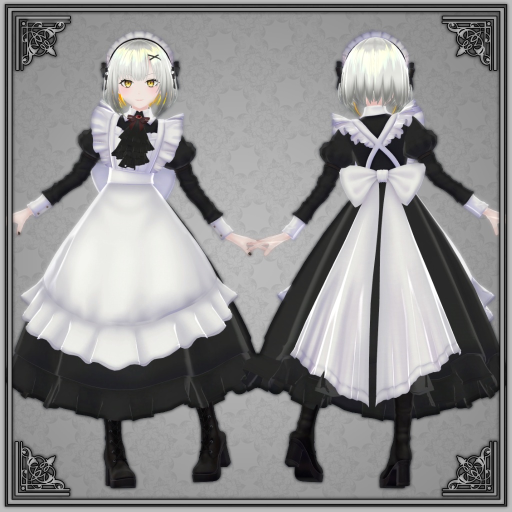 クラシカルメイドドレス