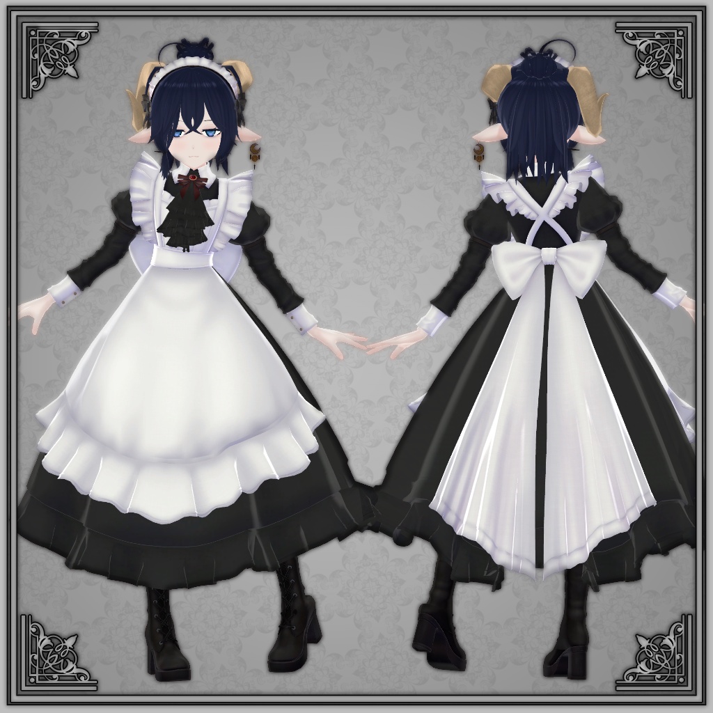 クラシカルメイドドレス