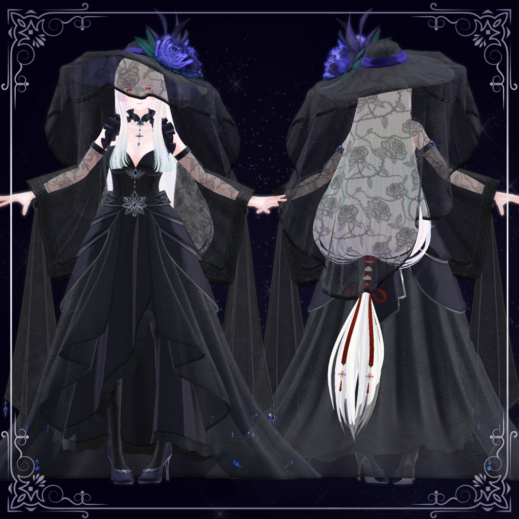 シャドウヴェールドレス
