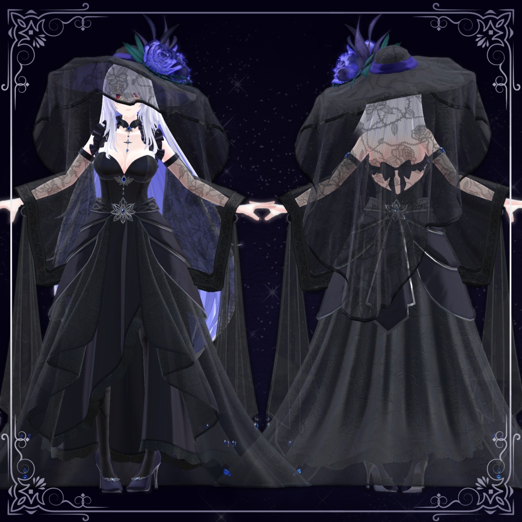 シャドウヴェールドレス