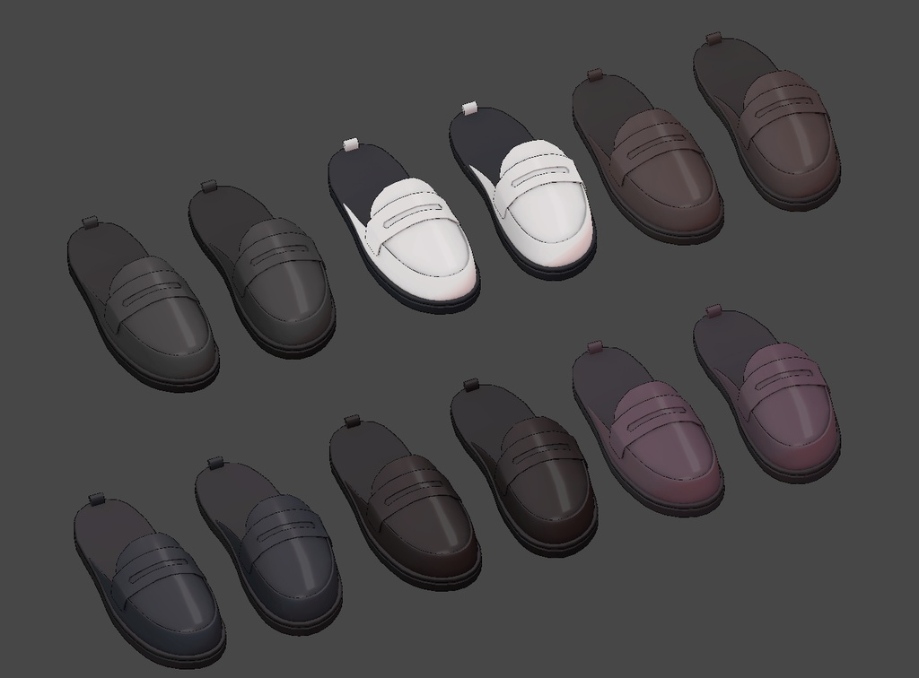 A06 学園風スリッパ