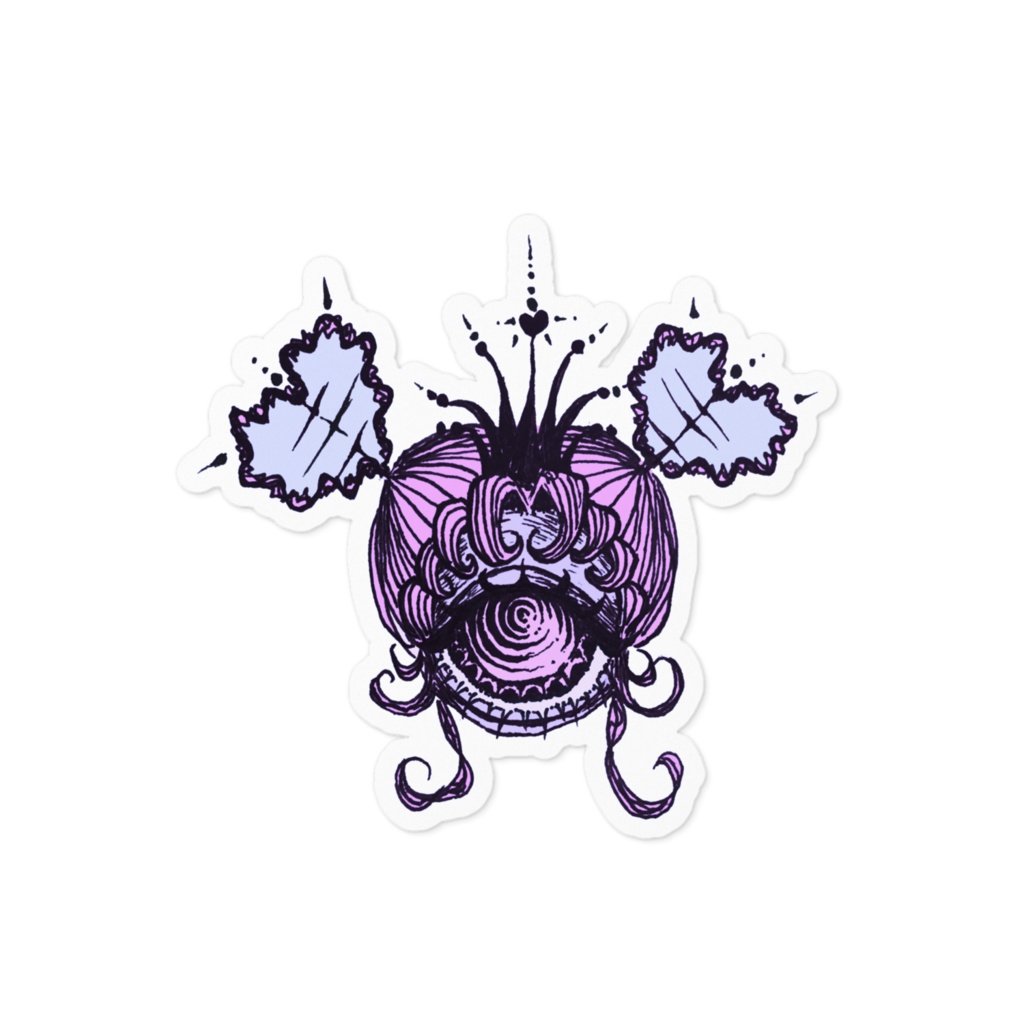 単眼ちゃん♡ハートツインテ♡シール