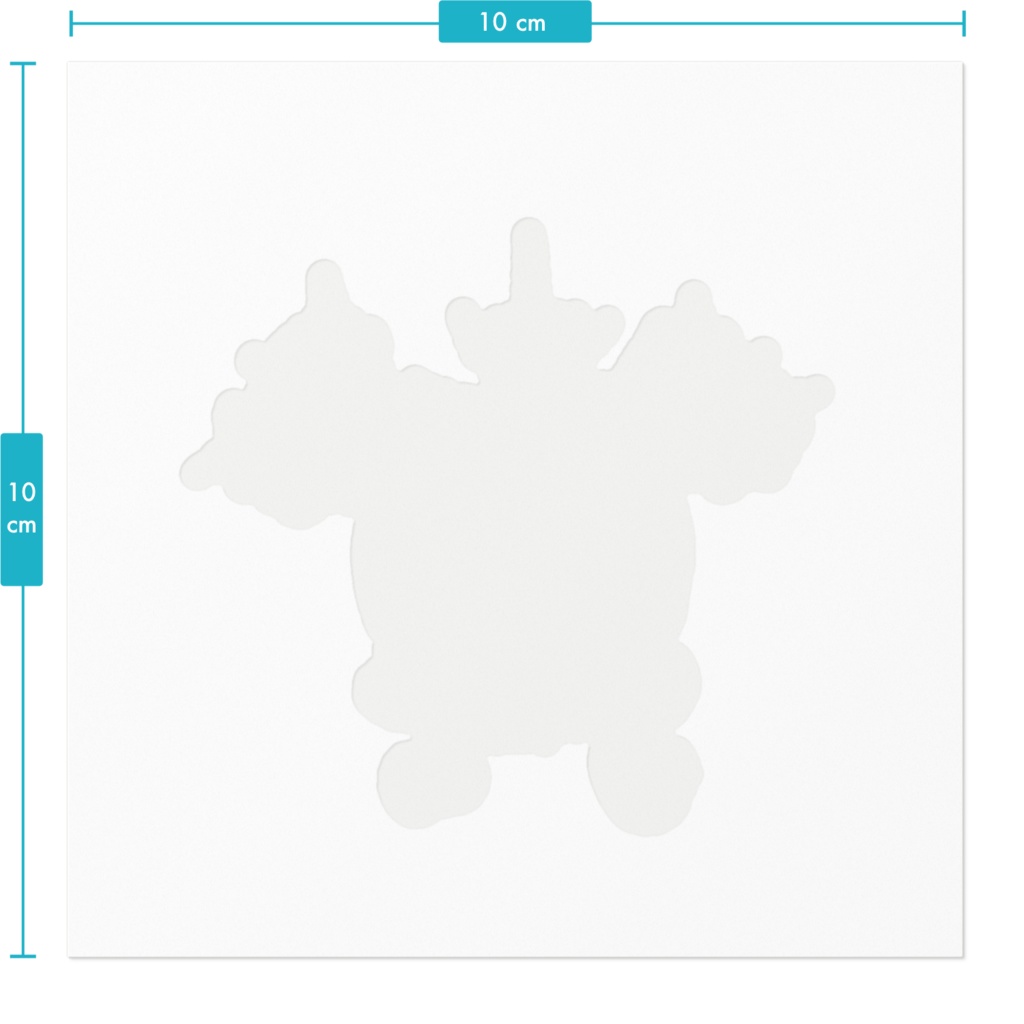 単眼ちゃん♡ハートツインテ♡シール
