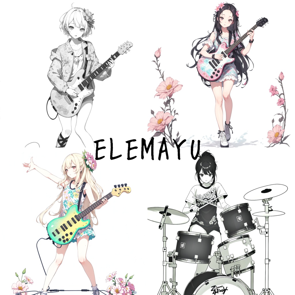 【修正あり】ELEMAYU 1stアルバム 『ELEMAYU』
