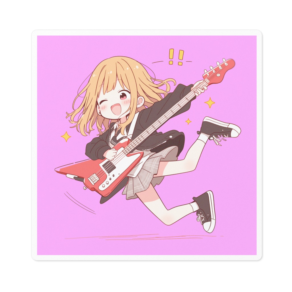 ELEMAYUステッカー(山田レイラ pink)