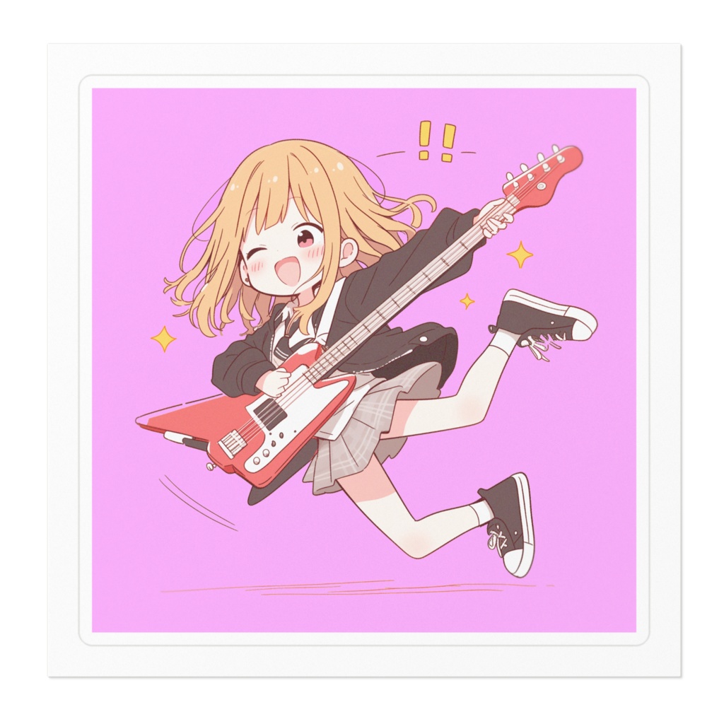 ELEMAYUステッカー(山田レイラ pink)