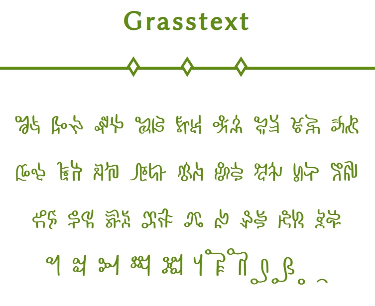 Fantasy Font | Grasstext