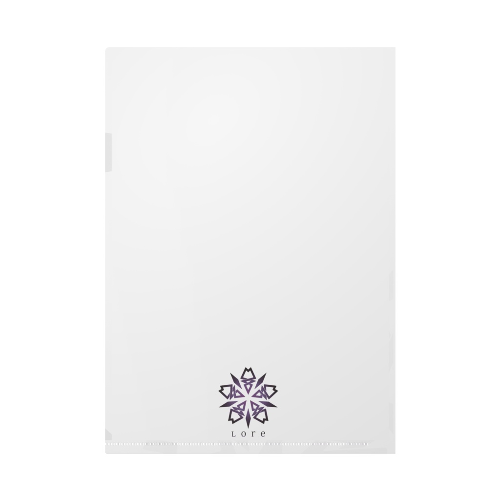 クリアファイル【Purple】