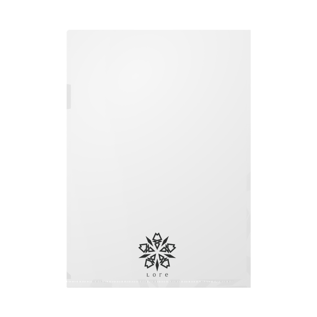 クリアファイル【Black】